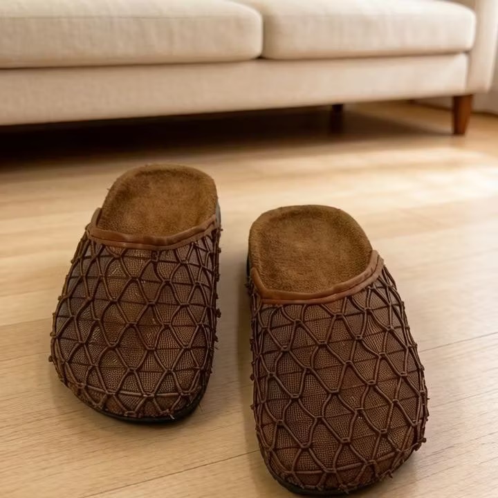 Birkenstock Fishnet Slippers  variation 2