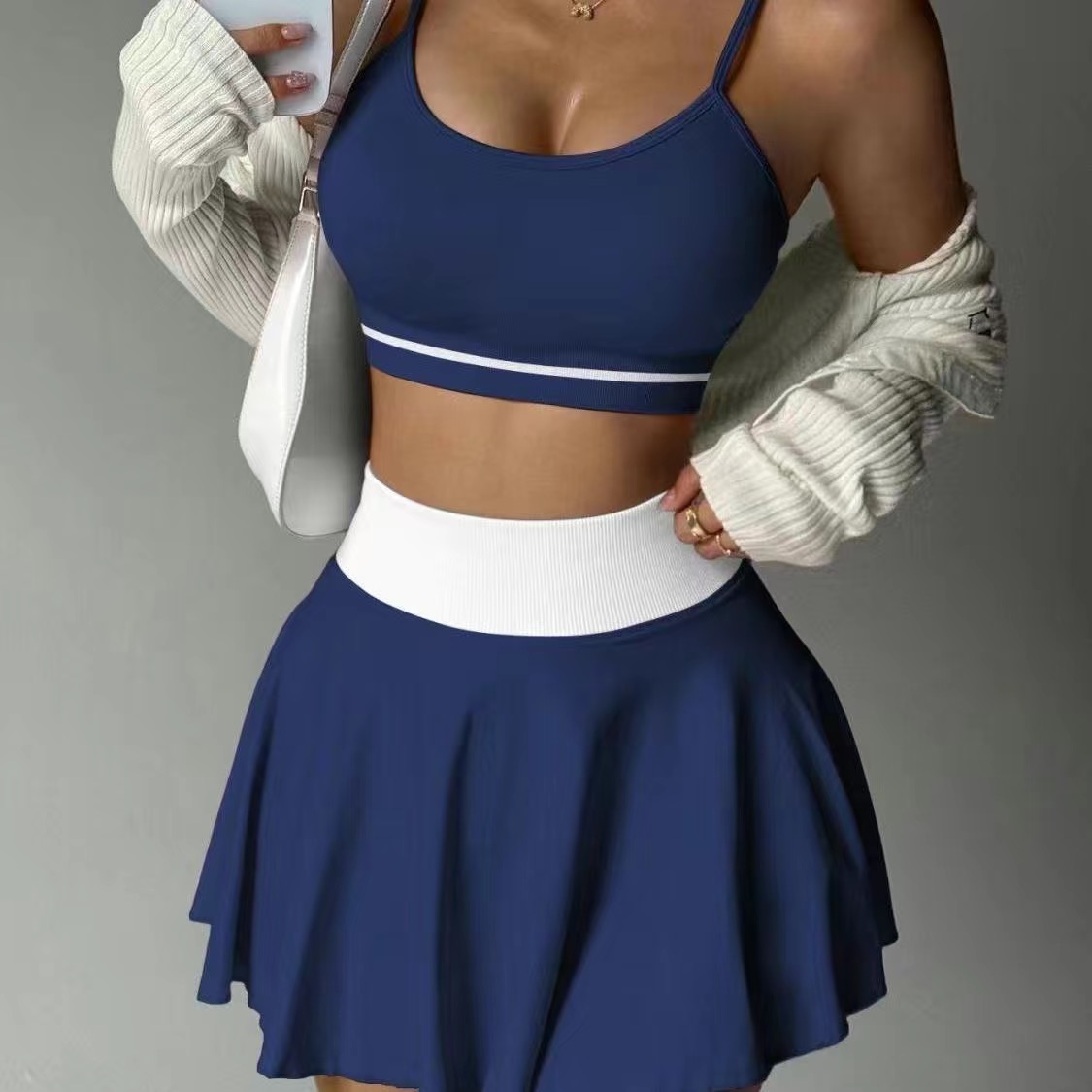 Tennis Skirt two pc set variation 3