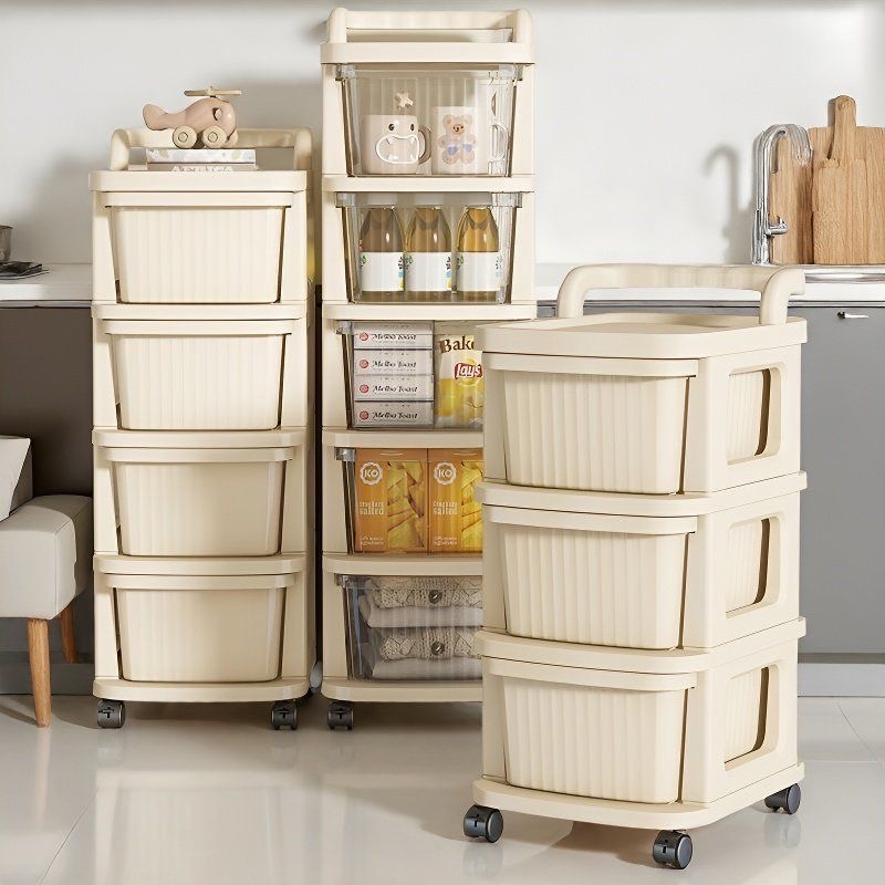 Multiple drawers trolley