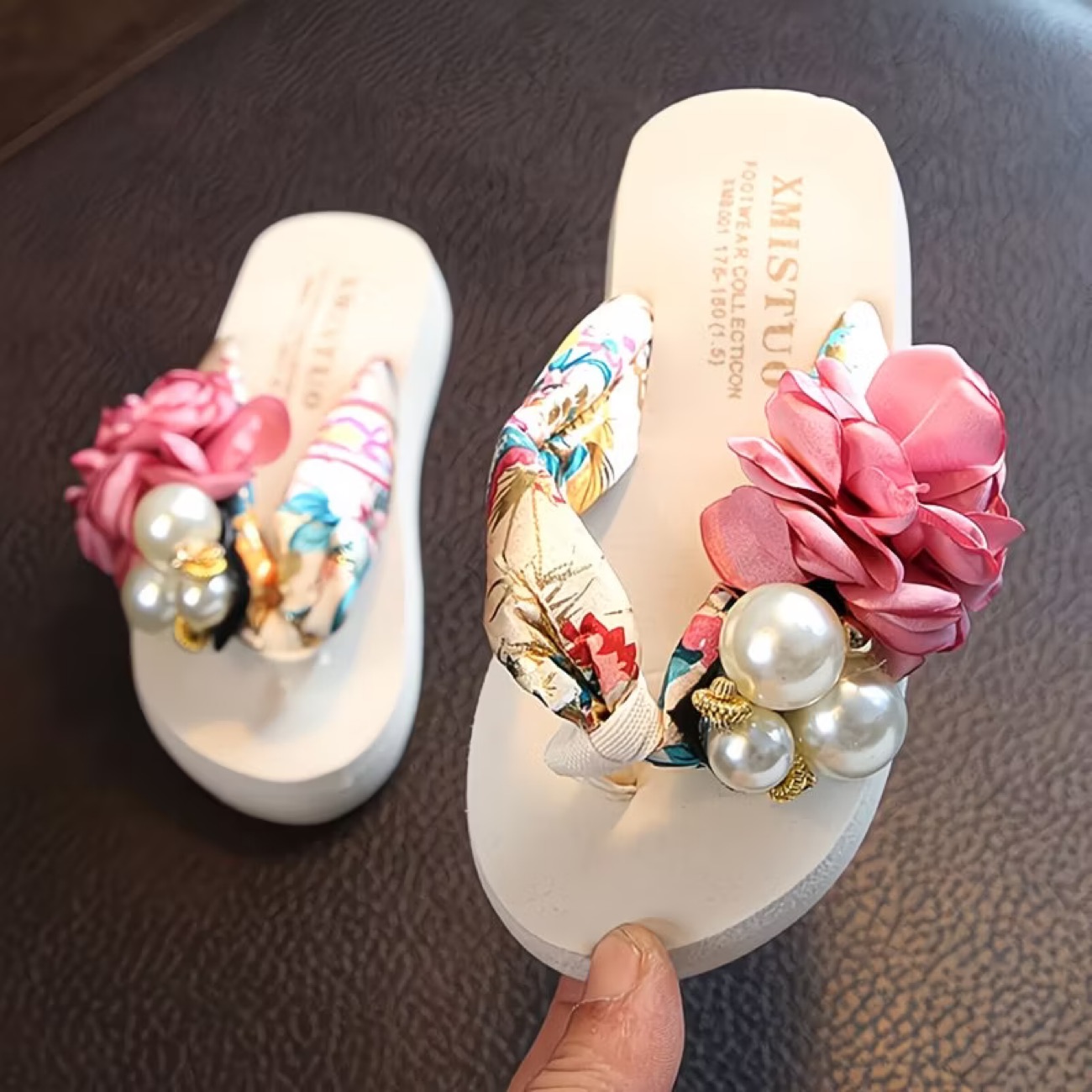 Flower Beach Slippers