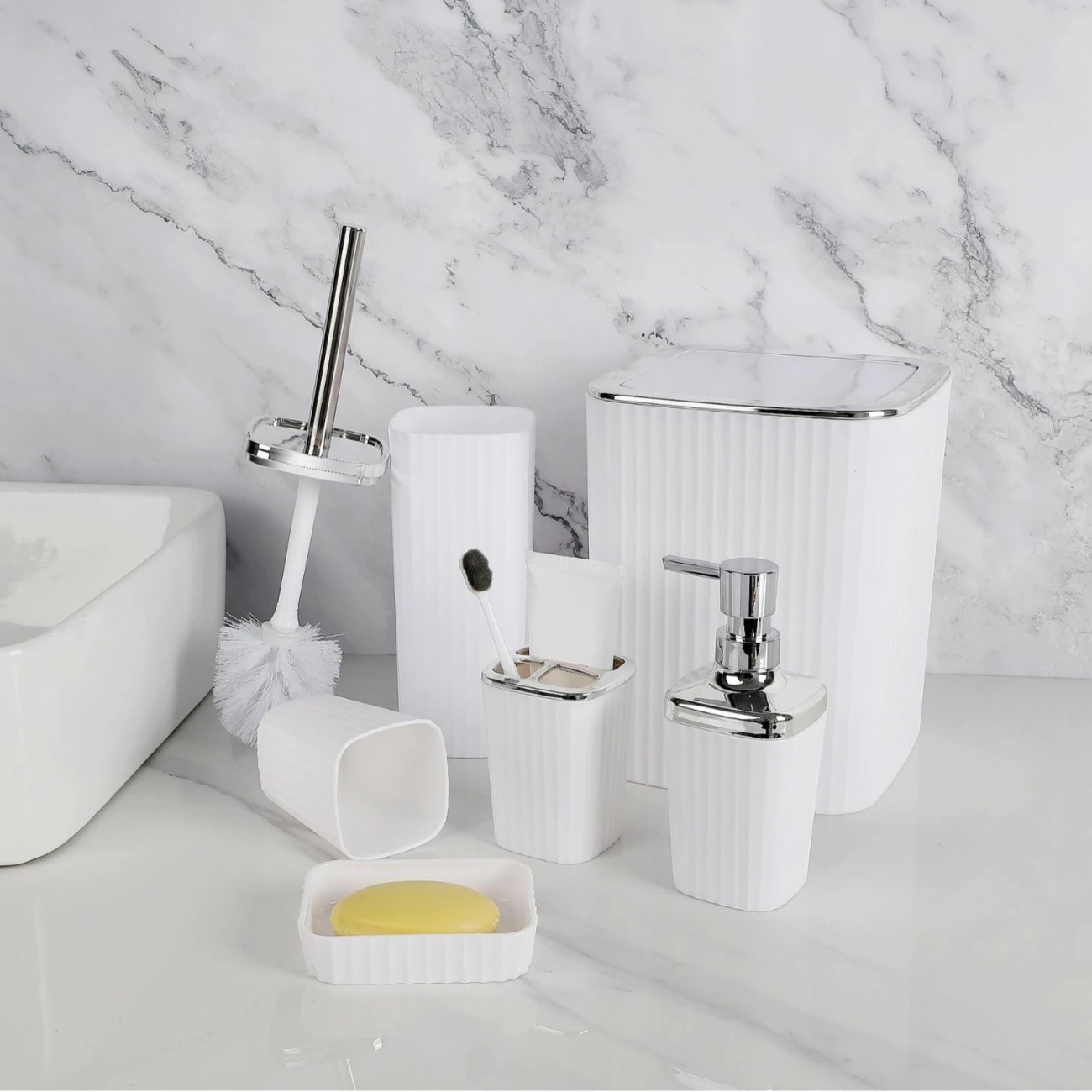 6pcs Toilet Set variation 7