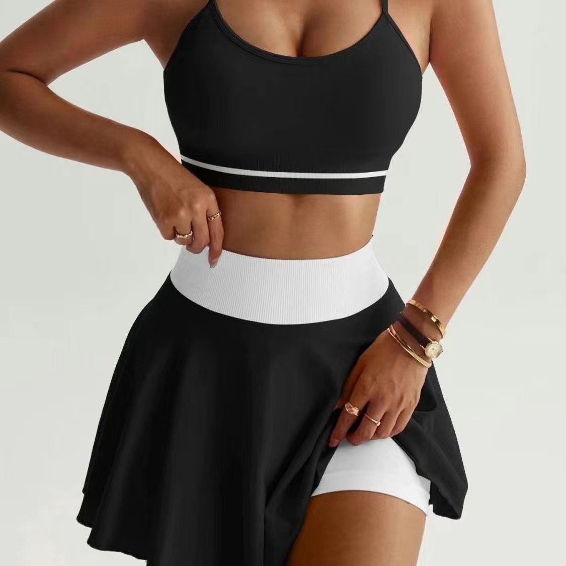Tennis Skirt two pc set variation 4