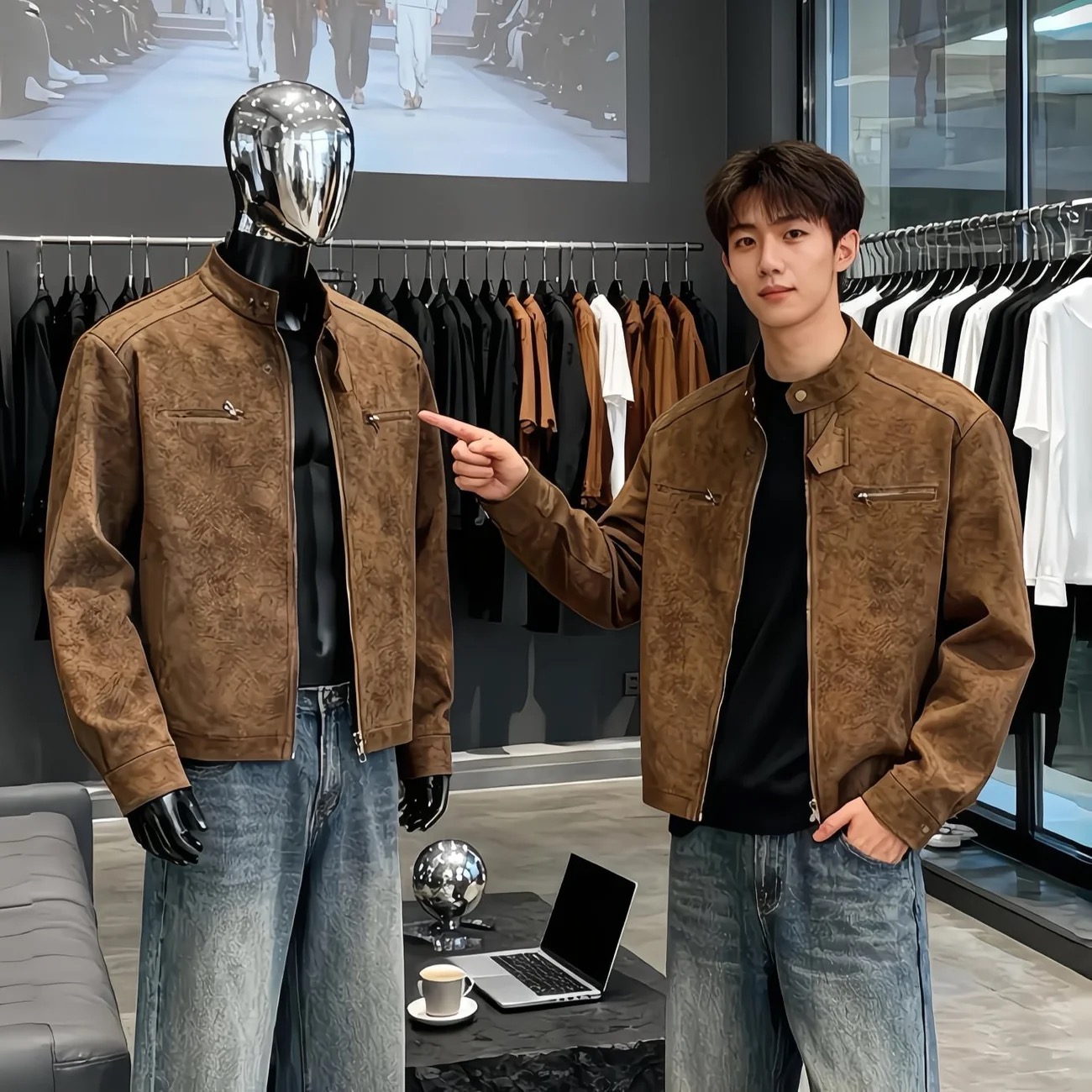 Suede Jacket variation 2