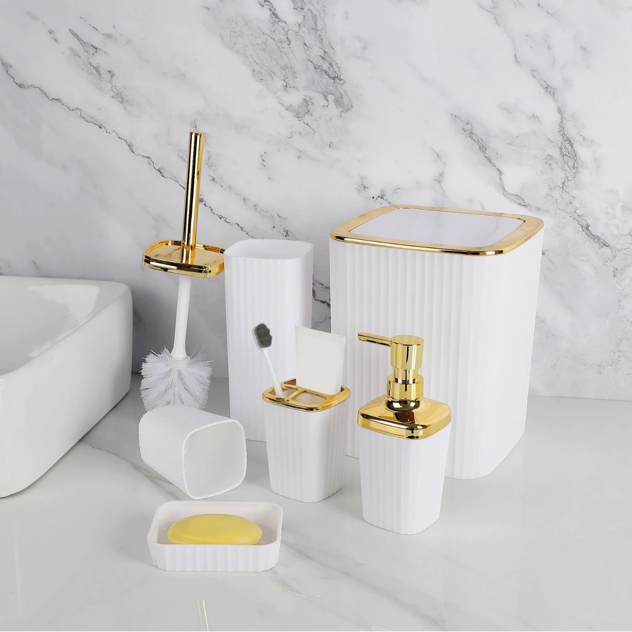 6pcs Toilet Set variation 8