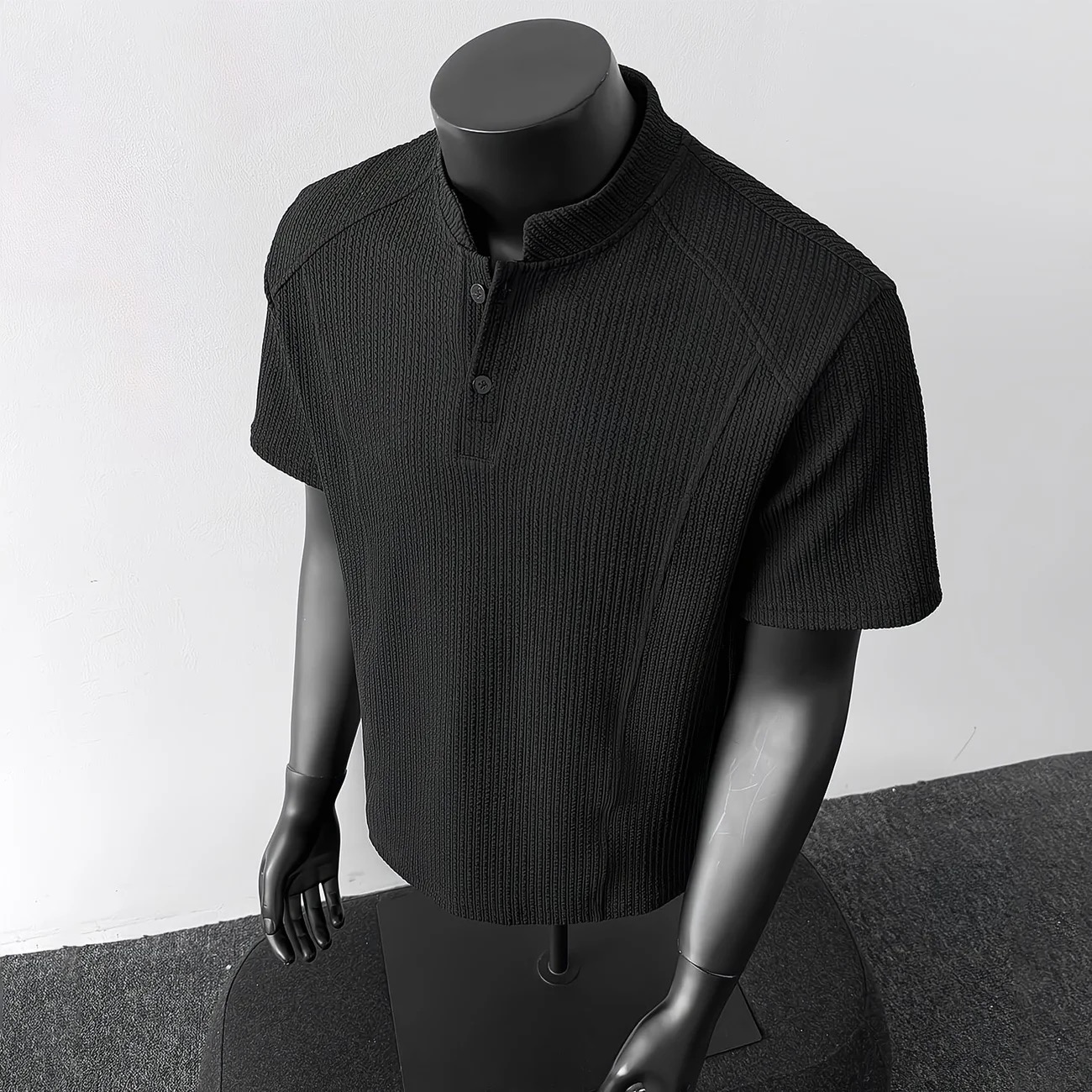 Henley Collar Shirt variation 2
