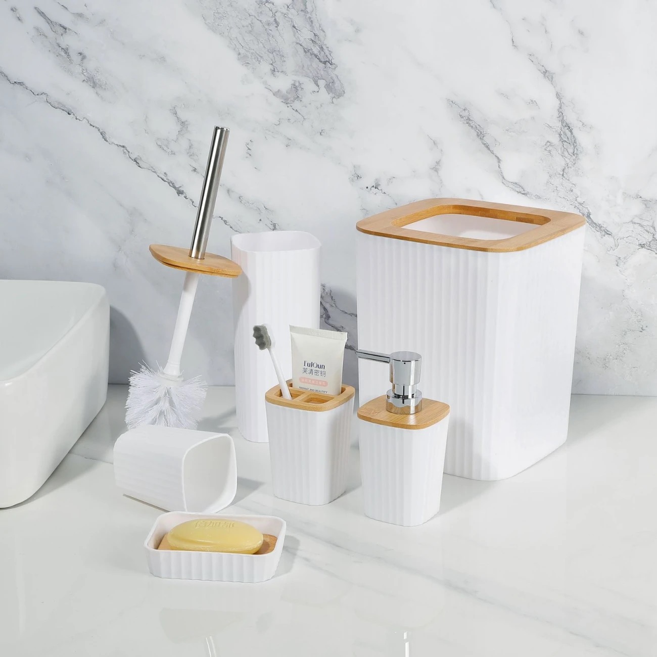 6pcs Toilet Set variation 3
