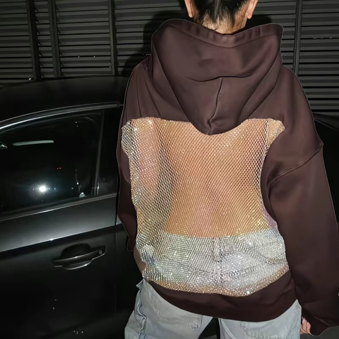 Mesh hoodie variation 2