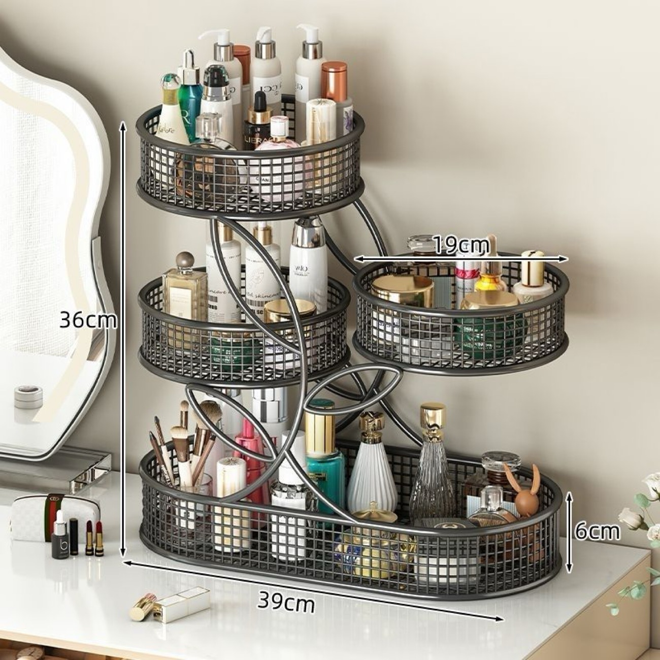 Multi layered storage rack  variation 2
