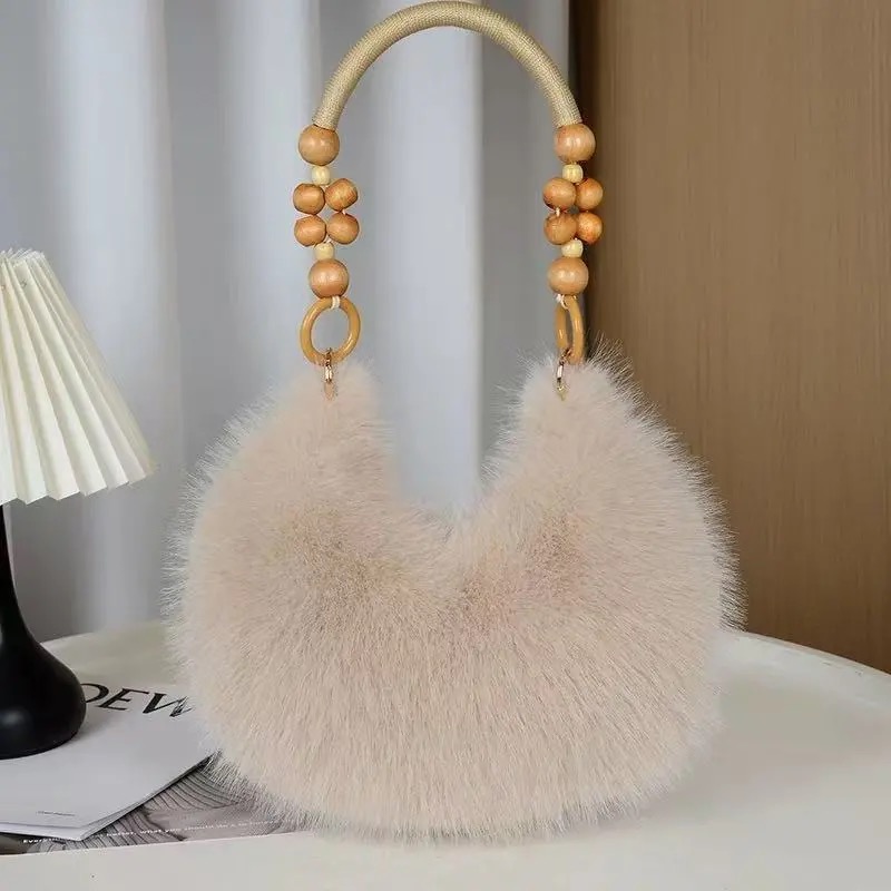 Fur beaded bags  variation 4