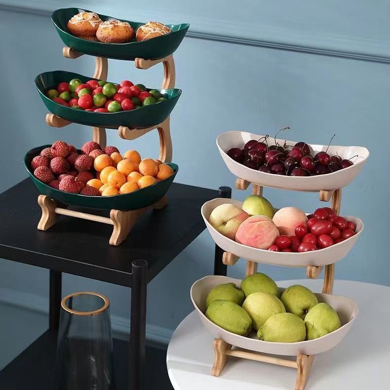 Multi layered fruit platter