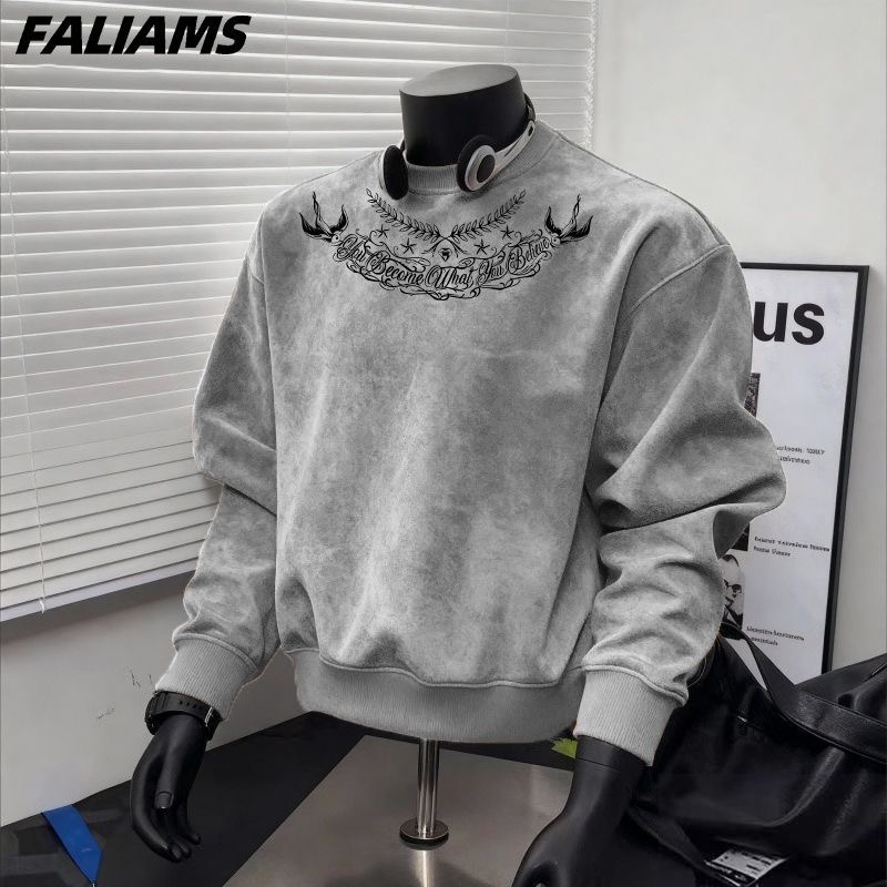 Suede long sleeve shirt variation 2