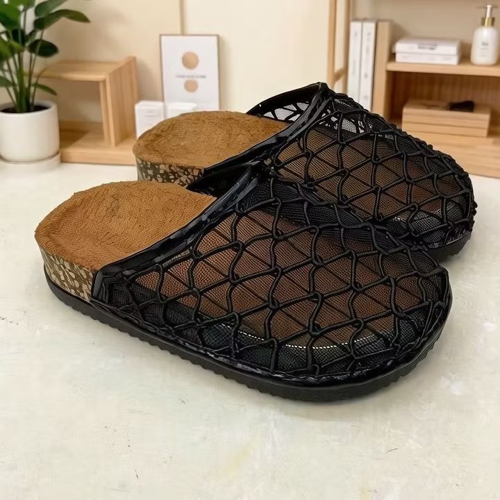 Birkenstock Fishnet Slippers