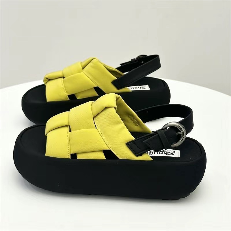 Thick soled sandal