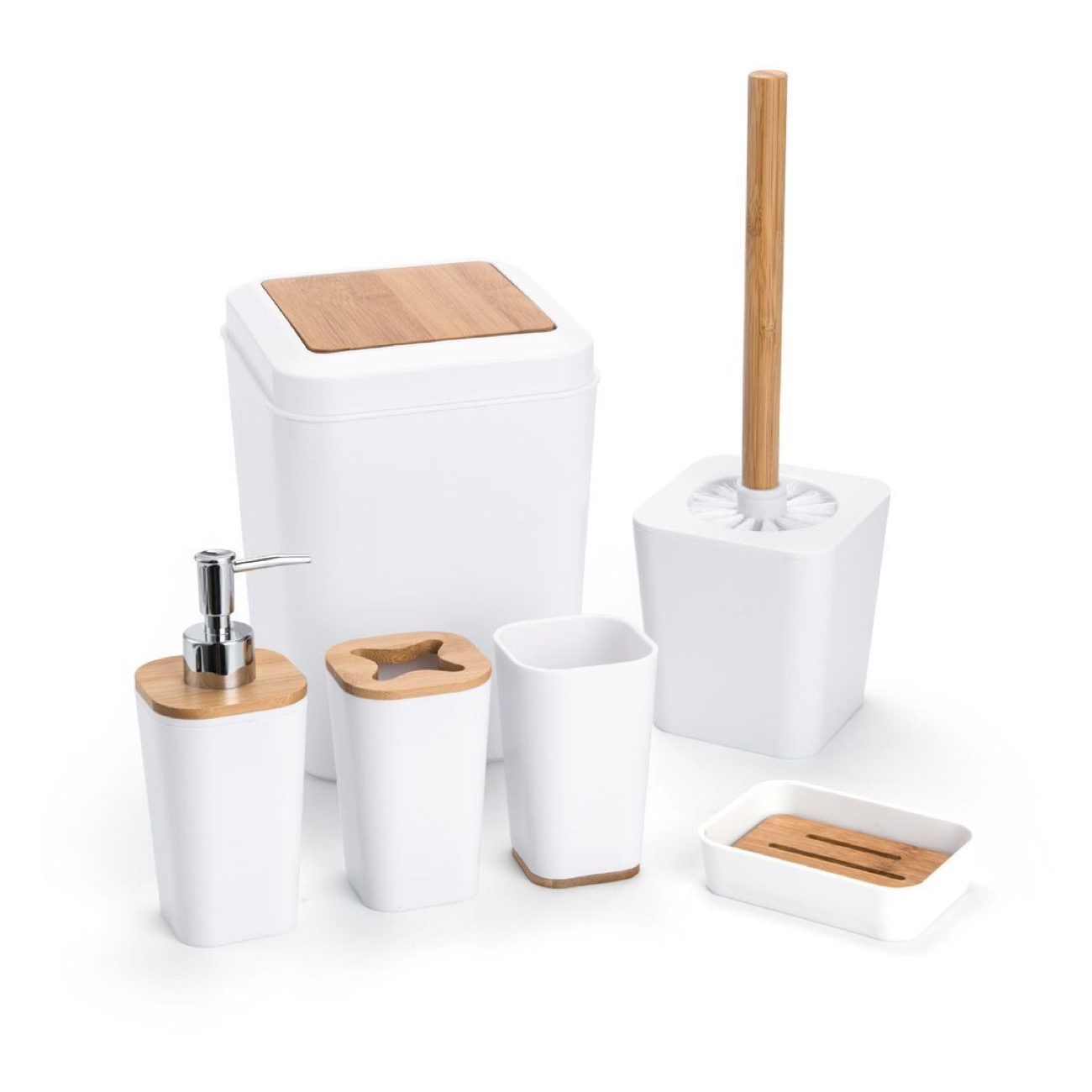 6pc Toilet set