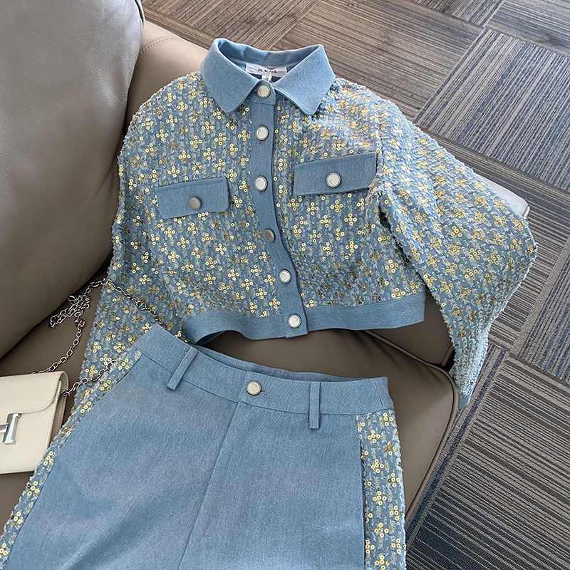 2pc Denim Set